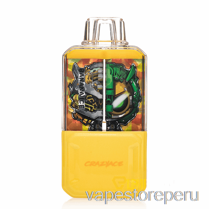 Vape Smoke Crazyace B15000 Hielo De Plátano Desechable